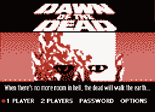Dawn Of The Dead NES